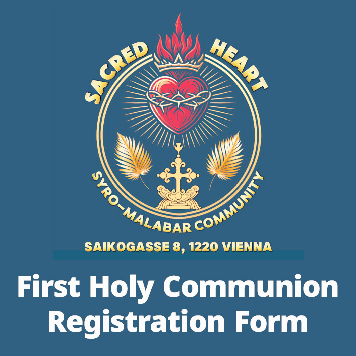 First Holy Communion Registration Form